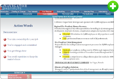 Preview of the Resume Builder
